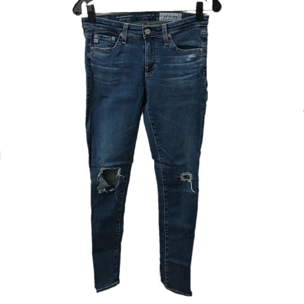 AG Denim Super Skinny Ankle Jeans